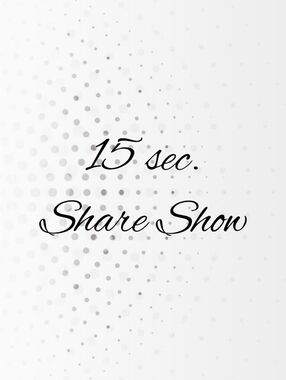 🔖Share Show Flyer 🤳🏿